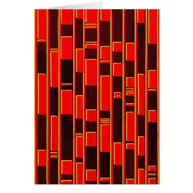 African Textile Inspired Abstract (Front)