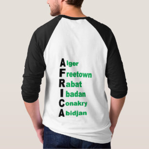 African Tourism Men's Raglan Back T-shirt