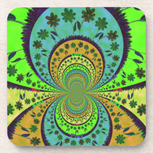 African Traditional Hakuna Matata Colours.png Coaster
