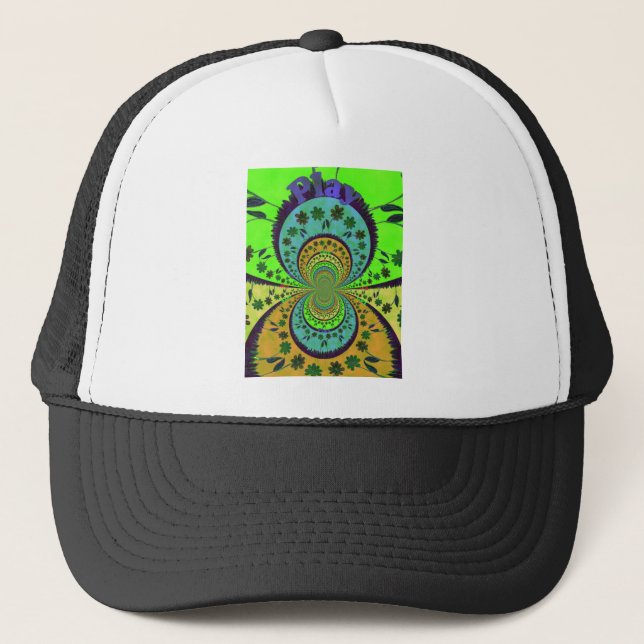 African Traditional Hakuna Matata Colours.png Trucker Hat (Front)