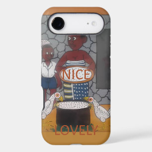 African Traditional Homestead Lifestyle Art Print