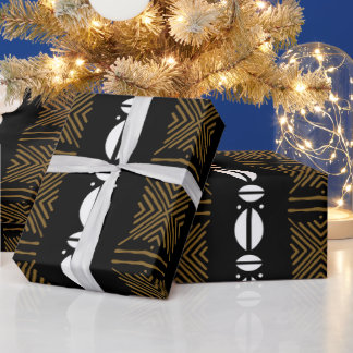 African Tribal Animal Print Wrapping Paper