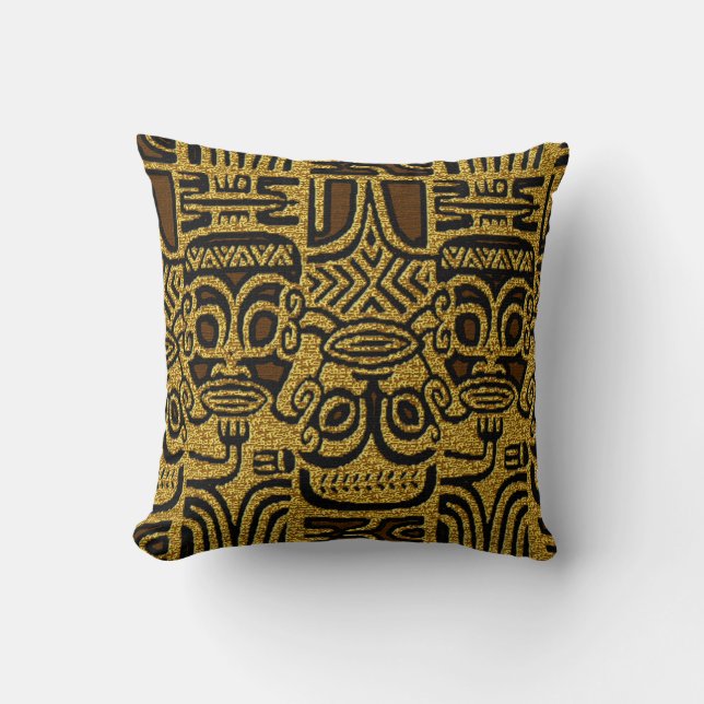 African Tribal  Cushion (Front)