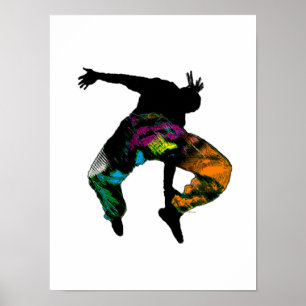 African tribal dance poster