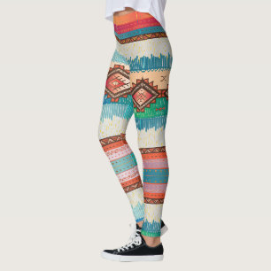 African Tribal Design Leggings