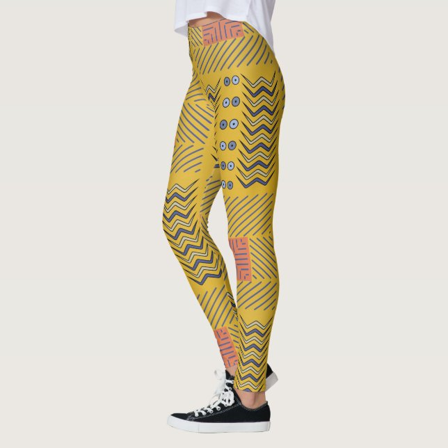 African Tribal Leggings (Left)