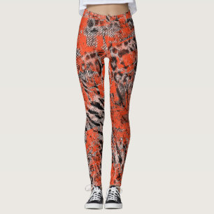 African, tribal. leggings