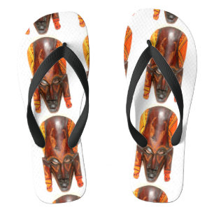 african tribal mask design thongs
