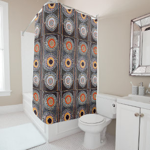 African Tribal Pattern • Bold Cultural Shower Curtain