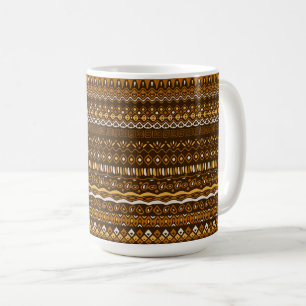 African Tribal Pattern Coffee Mug