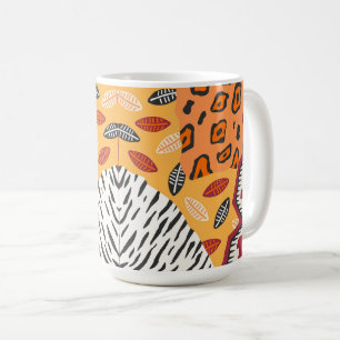 African Tribal Pattern Coffee Mug