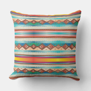 African Tribal Pattern Cushion