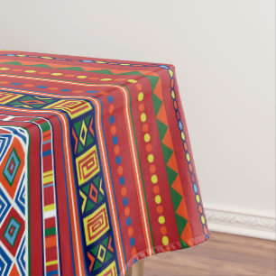 African Tribal pattern dining decor tablecloth