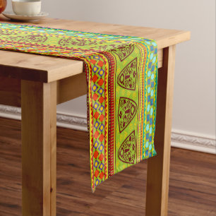 African Tribal pattern fun table runner