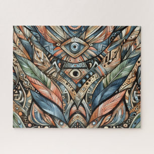 African Tribal Pattern Puzzle