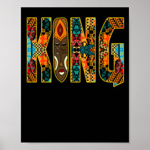 African Tribal Print King Afrocentric