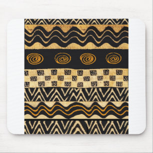 African Tribal Shaman Design Mouse Pad