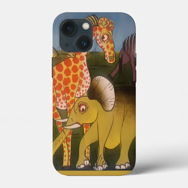 African Trio Art Print Case-Mate iPhone Case (Back)