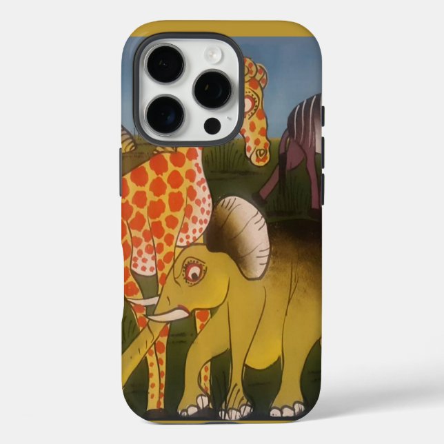 African Trio Art Print Case-Mate iPhone Case (Back)