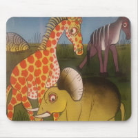 African Trio Art Print