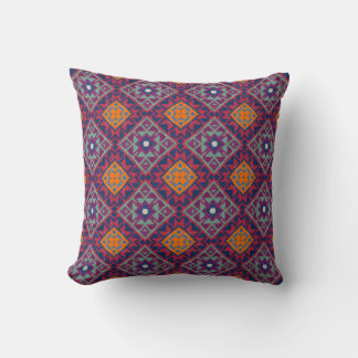 African triple pattern decorative pillows