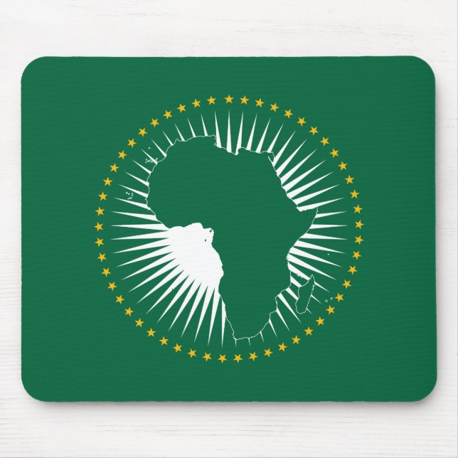 African Union Flag Mouse Pad (Front)