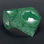 African Union Tie<br><div class="desc">Do you feel wanderlust? Or maybe nostalgic? This grungy flag can be personalised according to your own preferences. You may change the design location, orientation, background colours and size. Also, you may add your own text, or slogan set its font, location and size, all in order to create the ultimate...</div>