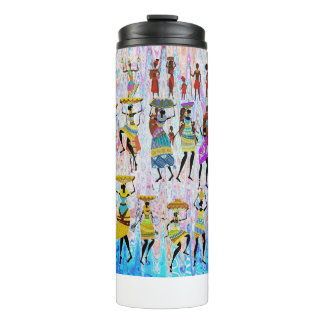 African Village Thermal Tumbler