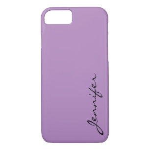 African violet colour background iPhone 8/7 case