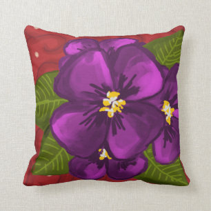 African Violet Dance Cushion