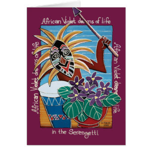 African Violet in Serengetti