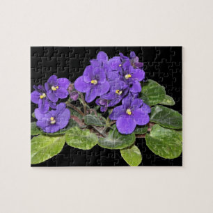 African violet jigsaw puzzle