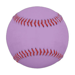 African violet (solid colour) baseball