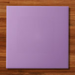 African Violet Solid Colour Ceramic Tile<br><div class="desc">African Violet Solid Colour</div>