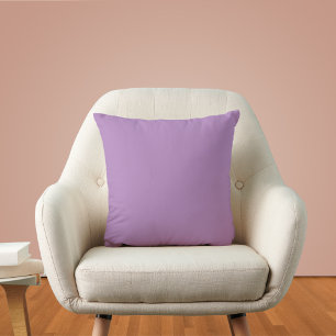 African Violet Solid Colour Cushion