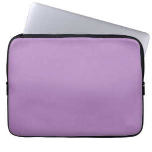 African Violet Solid Colour Laptop Sleeve