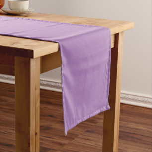 African violet  (solid colour)  long table runner