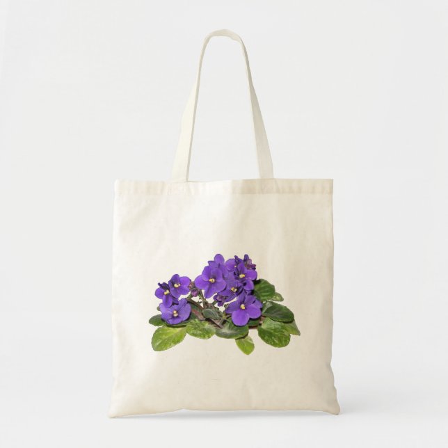 African violet tote bag (Front)