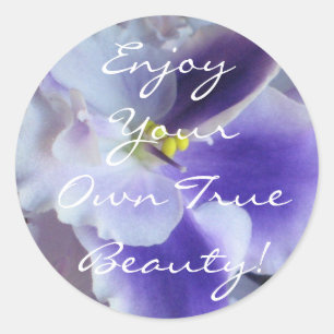 African Violets Sticker