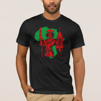 AFRICAN WARRIOR RGB T SHIRT