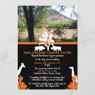 African Wedding Invitations