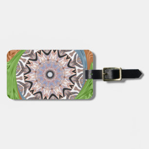 African Whirl Art Print Luggage Tag