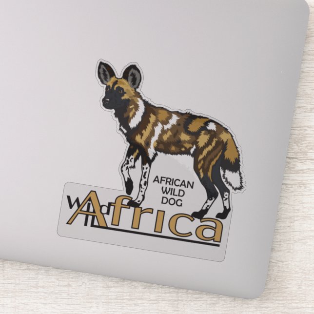African wild dog. Wild Africa (Detail)