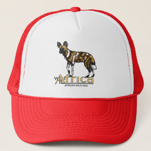 African wild dog. Wild Africa Trucker Hat