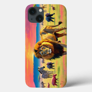 "African Wild Majesty" iPhone 13 Case