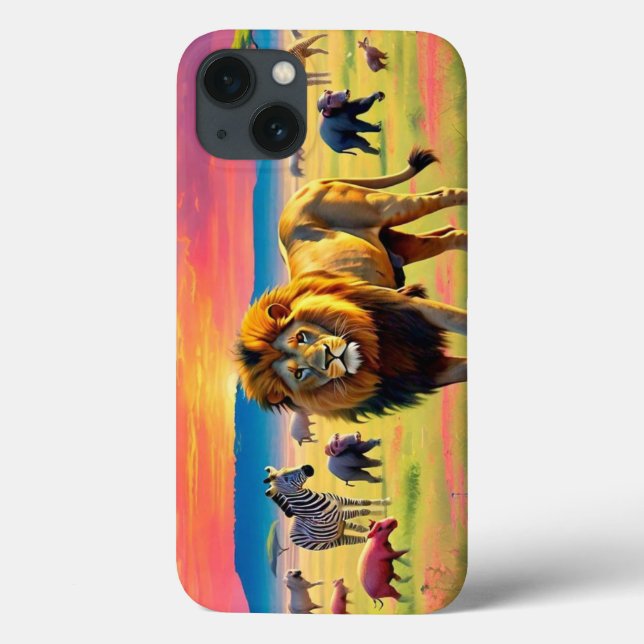 "African Wild Majesty" Case-Mate iPhone Case (Back)