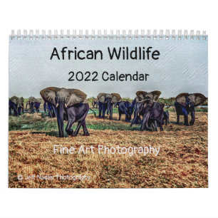 African Wildlife 2022 Calendar
