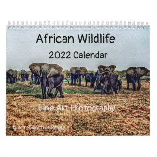 African Wildlife 2022 Calendar