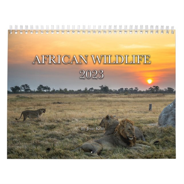 African Wildlife Calendar (Cover)