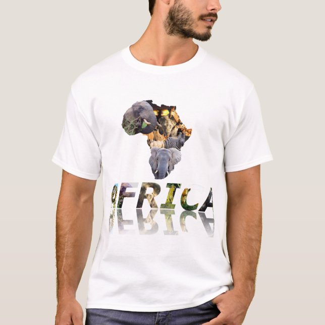 African Wildlife Continent\Africa is Wild T-Shirt (Front)